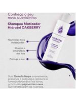Shampoo matizador hidratei oakberry