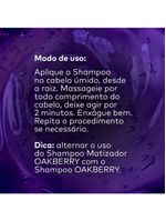 Shampoo matizador hidratei oakberry