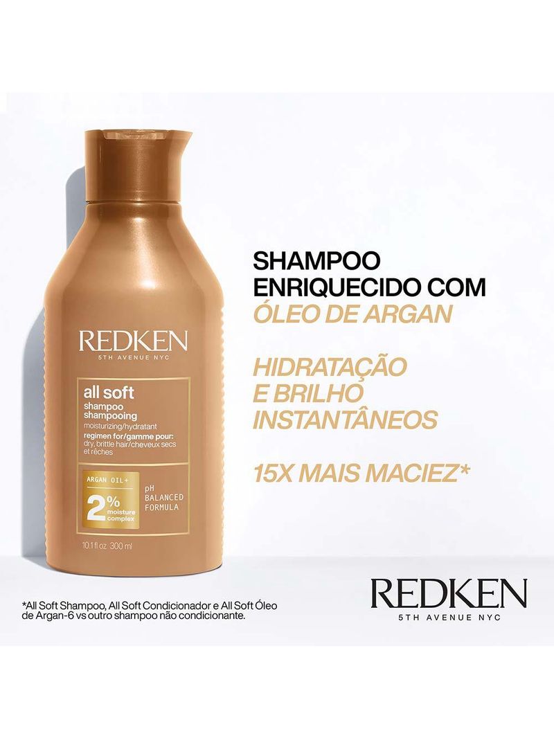 Redken all soft - shampoo hidratante