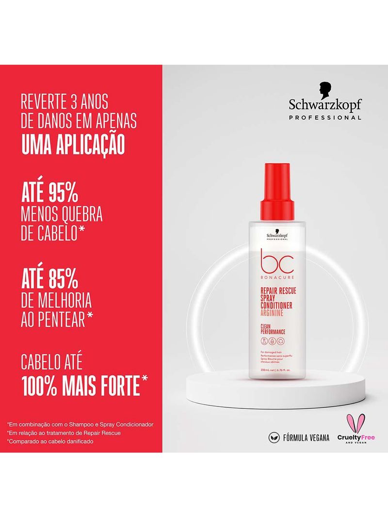 Schwarzkopf bc clean performance  repair rescue - condicionador