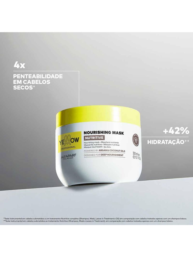 Máscara yellow professional nutritive nourishing
