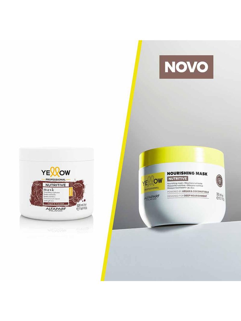 Máscara yellow professional nutritive nourishing