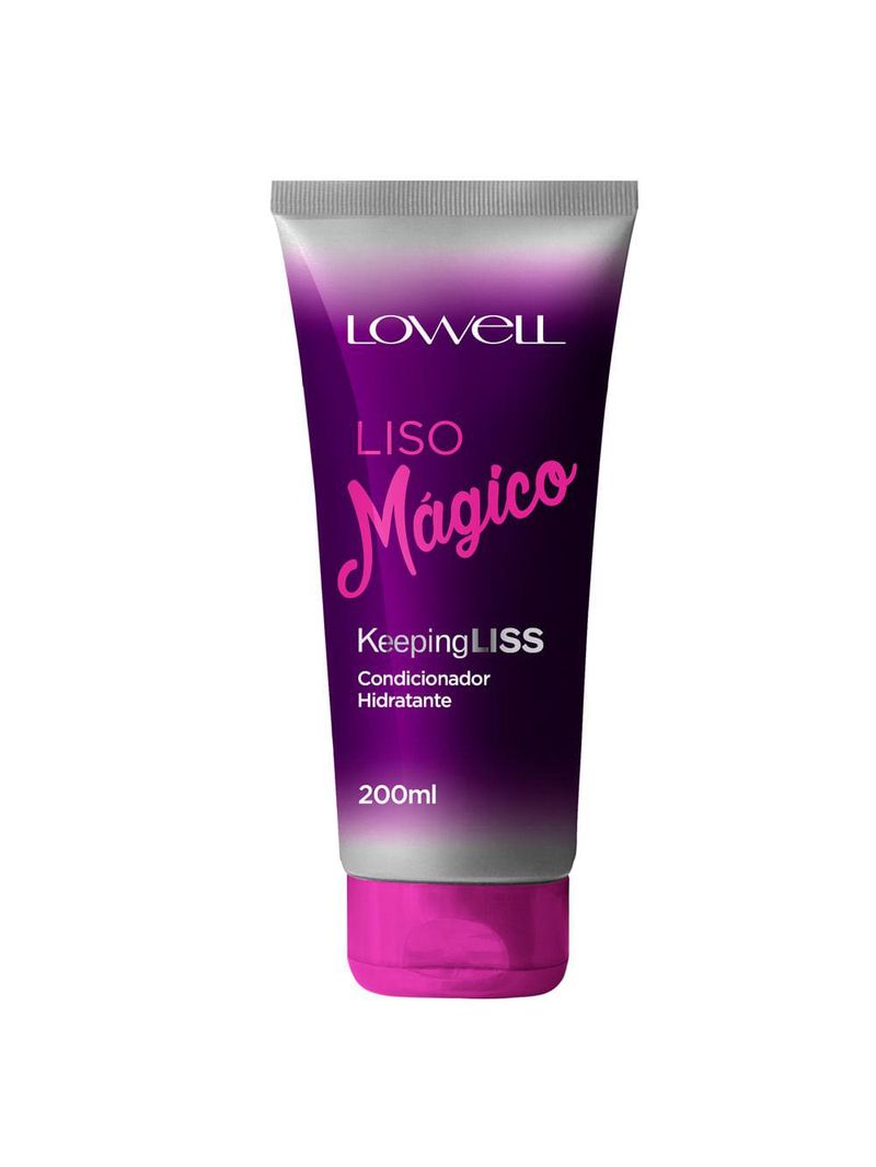 Lowell liso mágico - condicionador hidratante