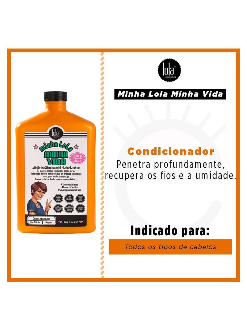 Lola cosmetics minha lola minha vida - condicionador