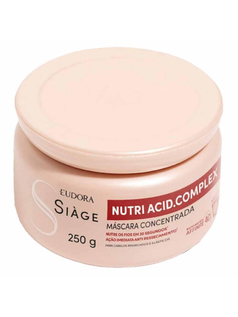 Máscara capilar concentrada eudora siàge nutri acidcomplex