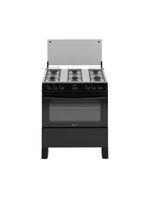 Fogão Itatiaia Star New Piso 6 Bocas Preto Mesa de Inox Bivolt 3700000474