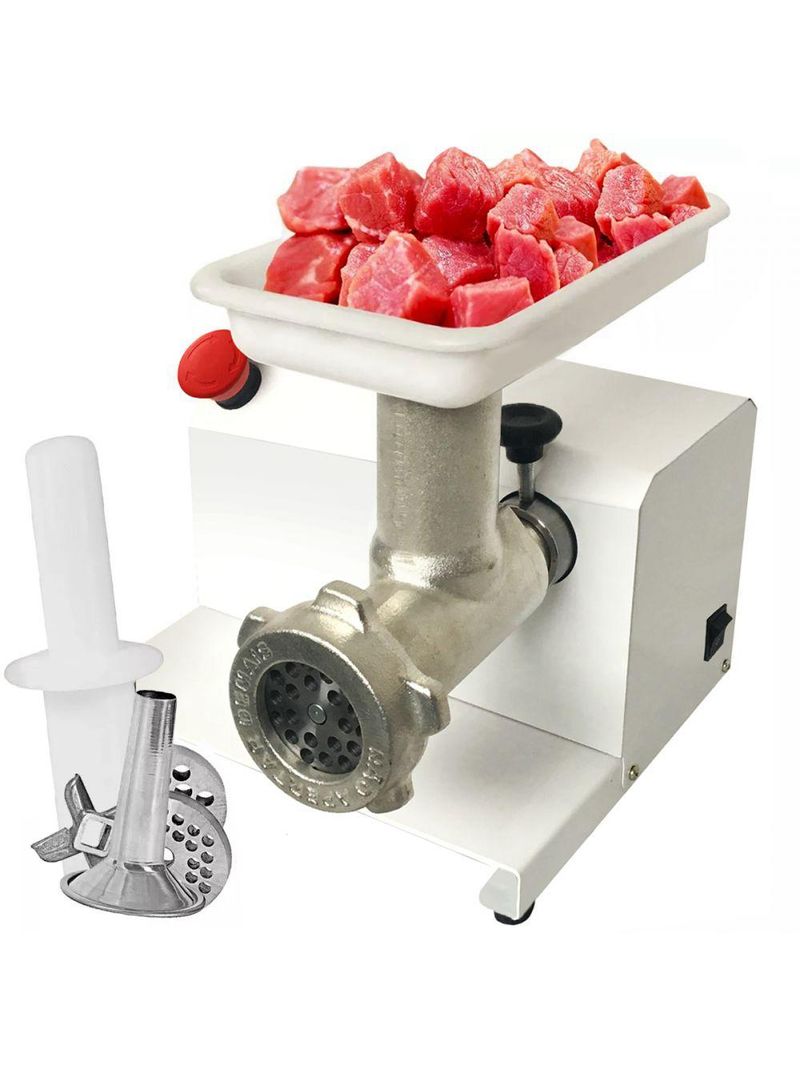 Moedor Elétrico de Carne Saro Bivolt com Botão de Emergência MEC