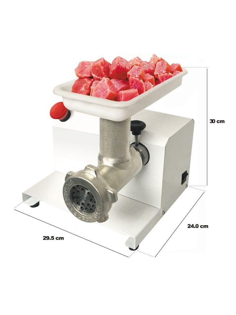 Moedor Elétrico de Carne Saro Bivolt com Botão de Emergência MEC