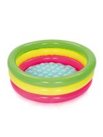 Piscina inflável 41 litros summer set com gomos azteq bestway