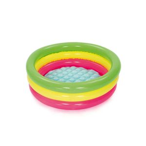 Piscina inflável 41 litros summer set com gomos azteq bestway