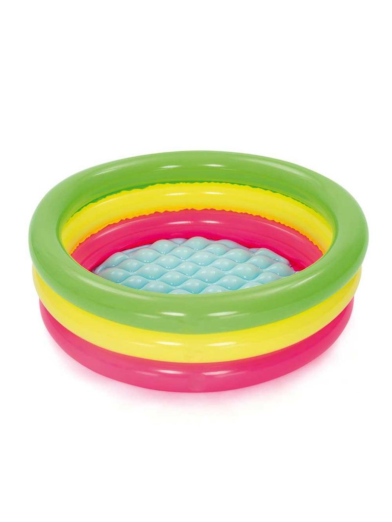 Piscina inflável 41 litros summer set com gomos azteq bestway