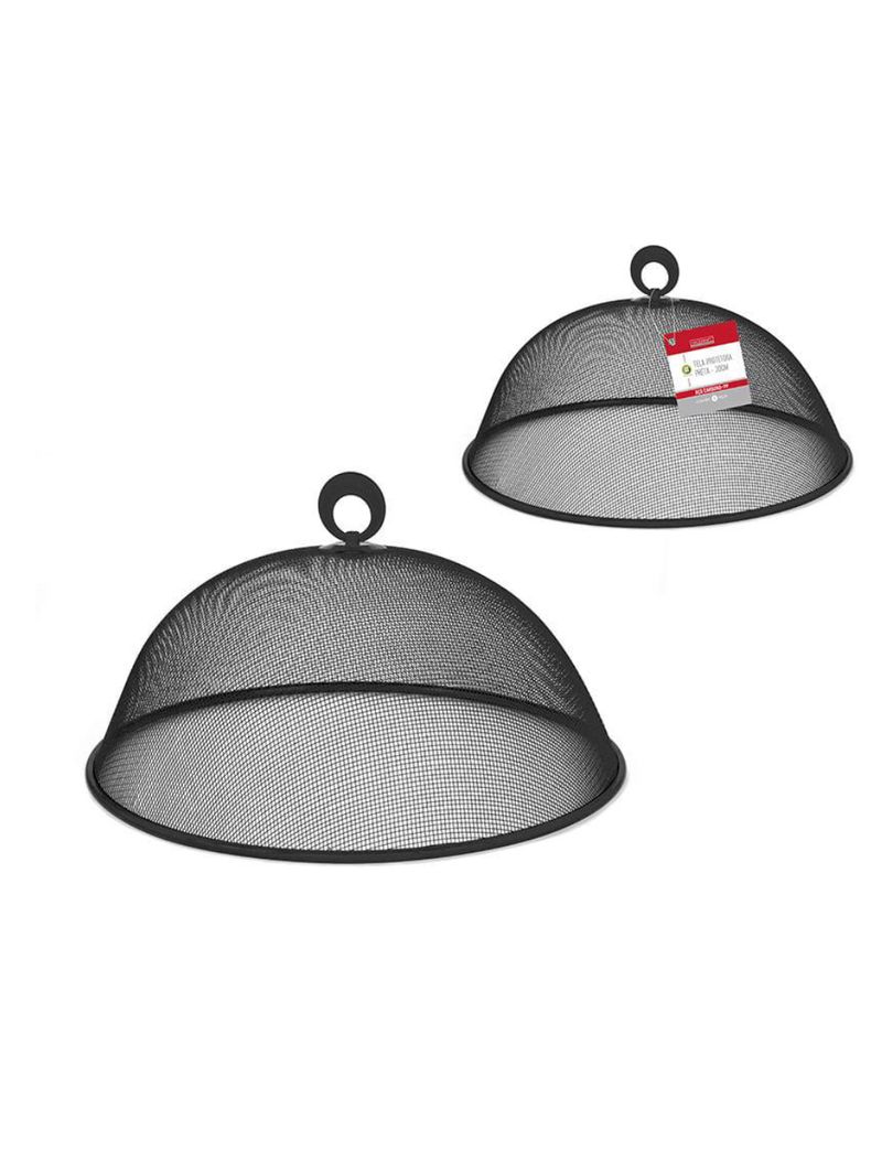 Tela protetora preta 30 cm hauskraft