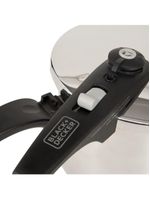 Panela de pressão inox 6 litros fechamento externo galaxy black&decker