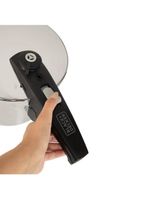 Panela de pressão inox 6 litros fechamento externo galaxy black&decker