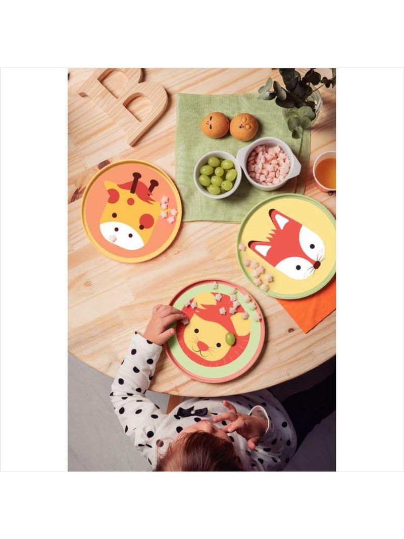 Prato polipropileno baby friends verde tramontina