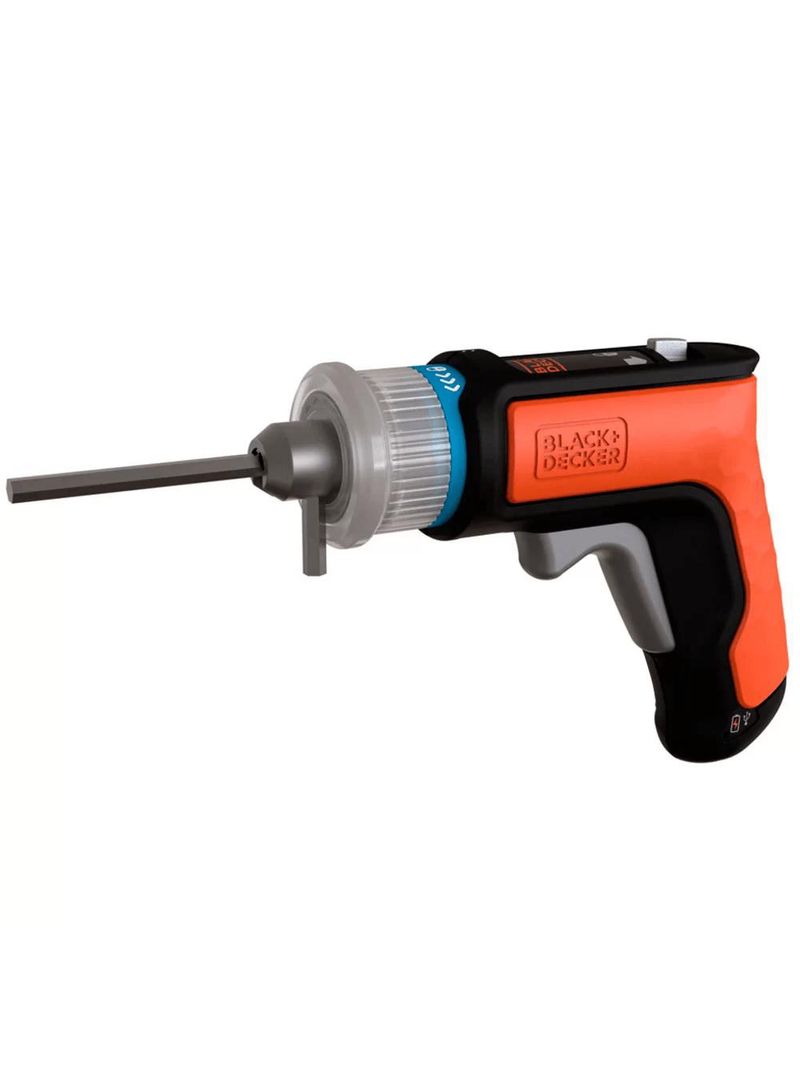 Parafusadeira monta móveis hexdriver 4v black + decker