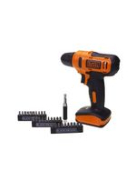 Parafusadeira/furadeira 3/8 12v + 31 acessórios black+decker