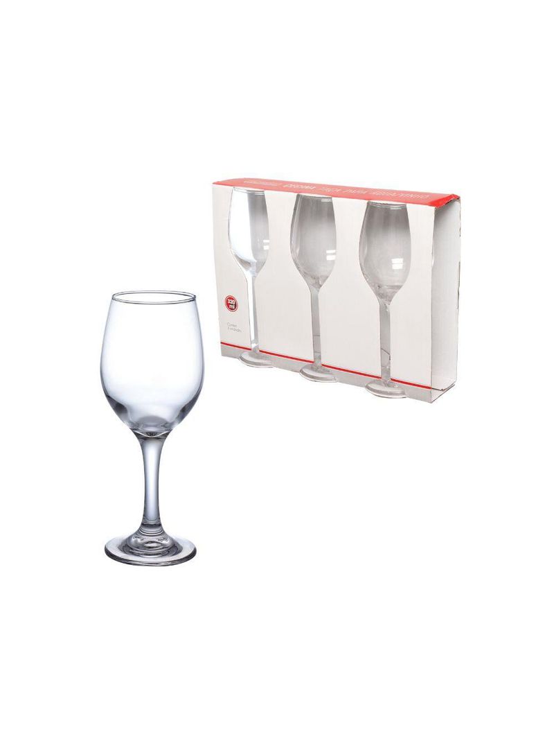 Taça Água/vinho - cecin 320ml 3 peças