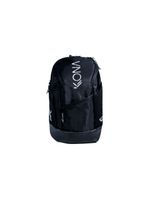 Mochila raqueteira beach tennis kona plus preto/branco
