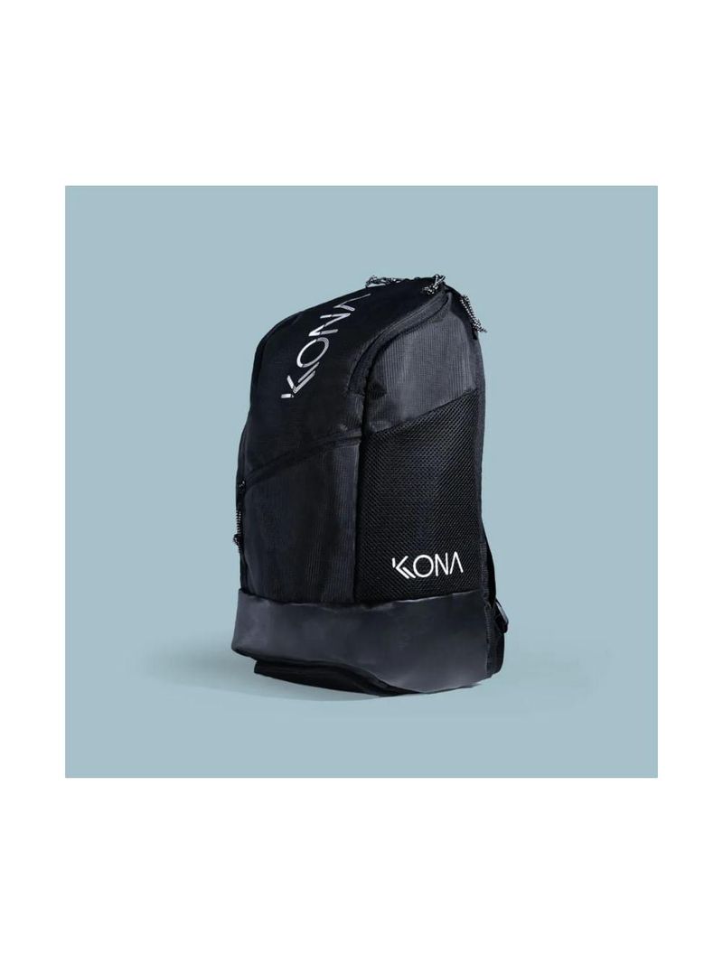 Mochila raqueteira beach tennis kona plus preto/branco