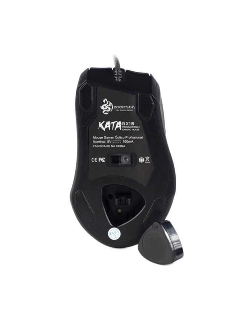 Mouse hoopson kata gx18 pro gamer e-sports