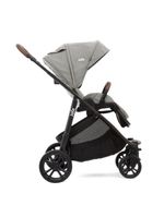 Carrinho de bebê versatrax e travel system trio pebble cinza - joie