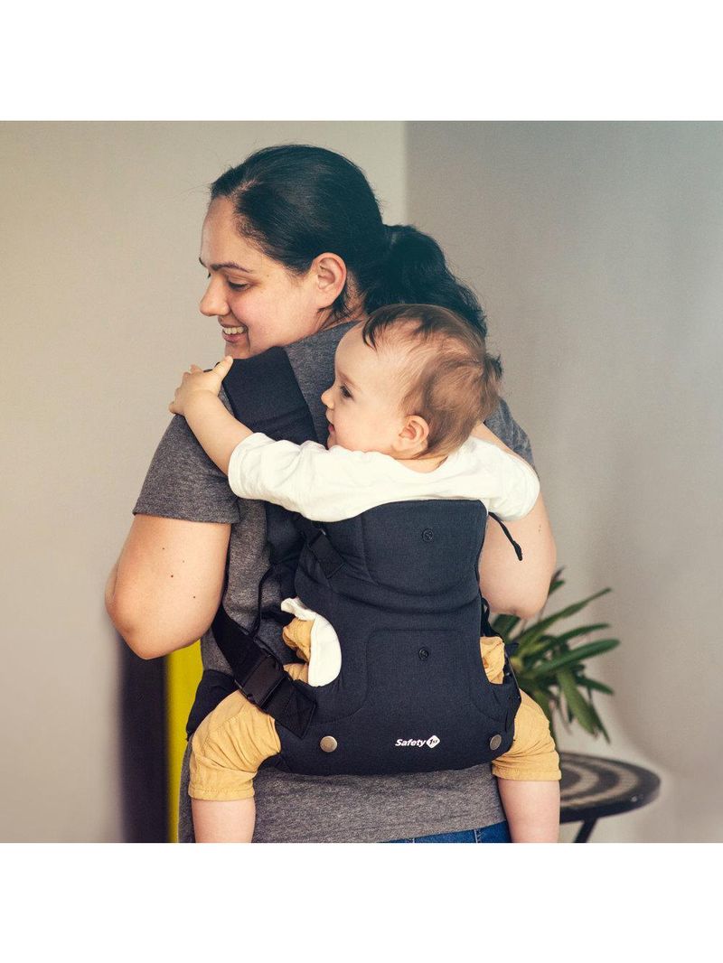 Canguru infantil freedom até 18 kg black - safety 1st