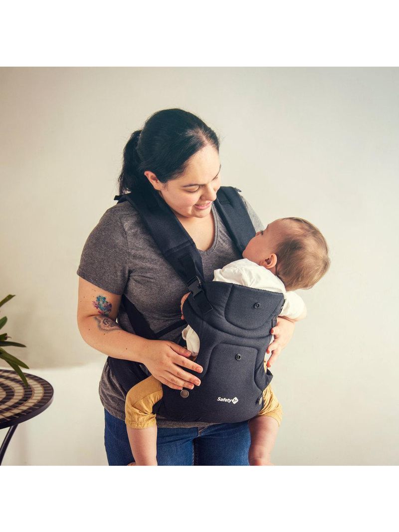Canguru infantil freedom até 18 kg black - safety 1st