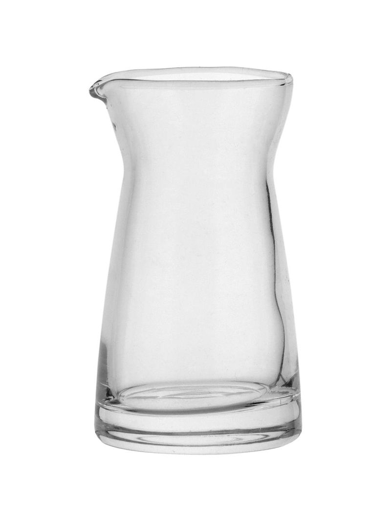 Jarra vidro transparente 80ml mini 10x6x6cm