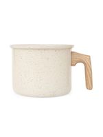 Jogo de panelas 10 peças cerâmica antiaderente creme neuhaus