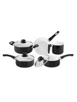 Jogo de panelas roma 5 peças preto hauskraft