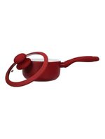 Jogo de panelas carmin vermelho com 5 peças hauskraft