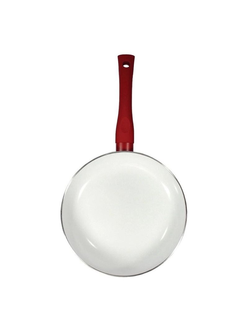 Jogo de panelas carmin vermelho com 5 peças hauskraft