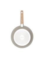 Jogo de panelas 10 peças cerâmica antiaderente cinza claro neuhaus