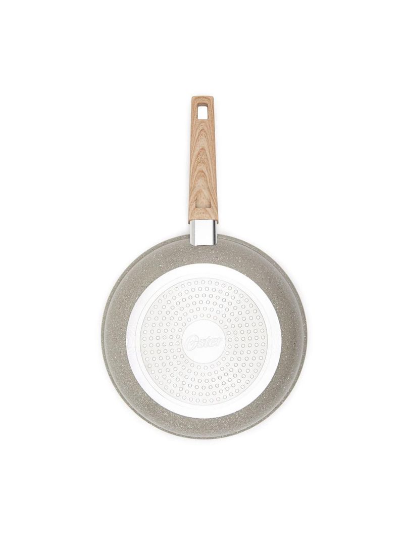 Jogo de panelas 10 peças cerâmica antiaderente cinza claro neuhaus