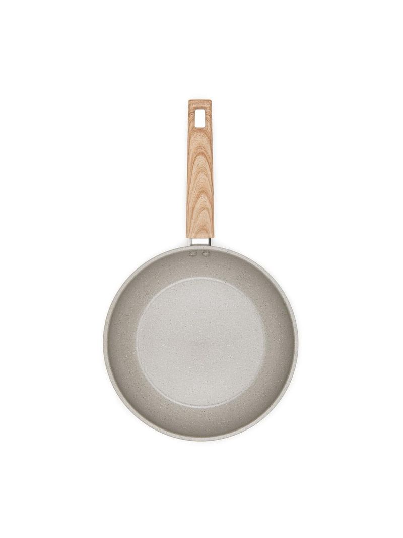 Jogo de panelas 10 peças cerâmica antiaderente cinza claro neuhaus