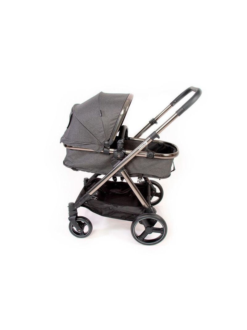 Carrinho com bebê conforto travel system discover trio isofix grey - safety 1st