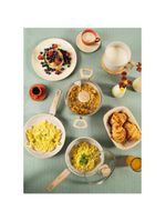 Conjunto panelas 4 peças cerâmica marble cream oster