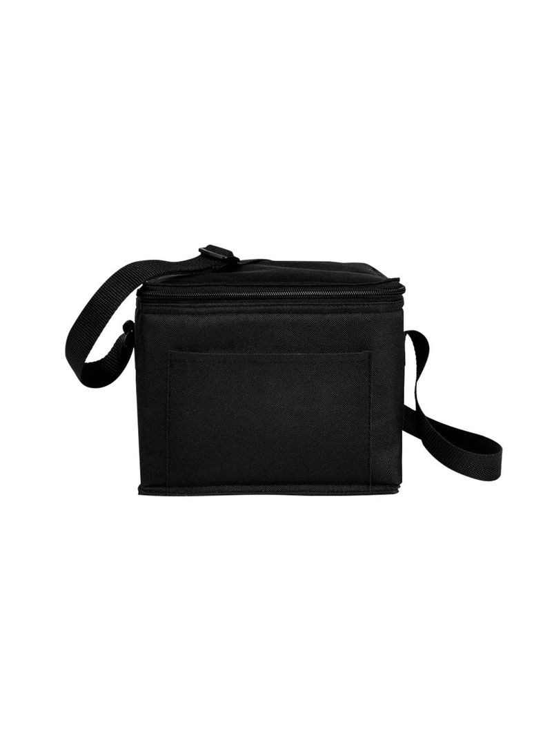 Bolsa térmica preta - 4l - 20x15x16cm -  não impermeável welf