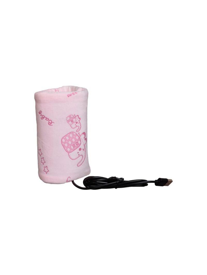 Aquecedor de mamadeira rosa usb - western