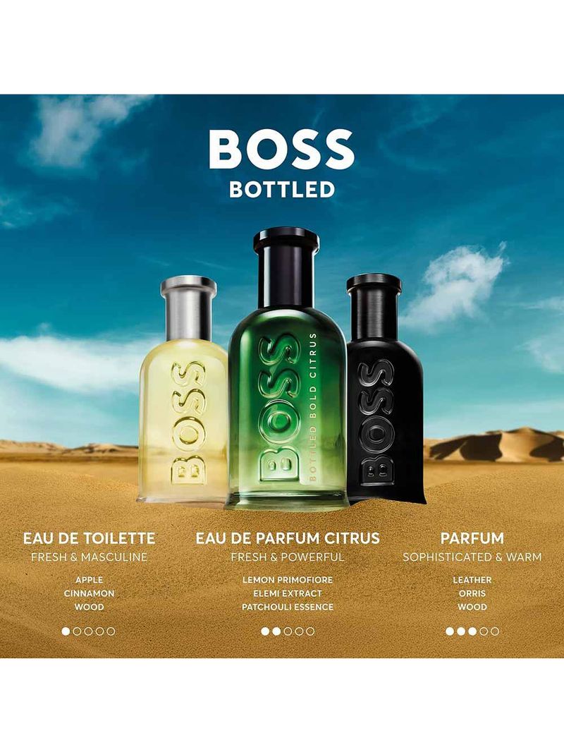 Perfume bottled bold citrus hugo boss masculino eau de parfum