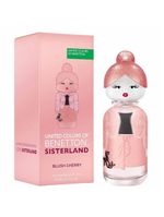 Perfume blush cherry benetton united colors sisterland feminino eau de parfum