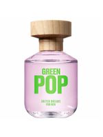 Perfume benetton ud green pop for her feminino eau de toilette