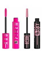 Maybelline ny lash sensational kit - máscara de cílios sky high cosmic black + máscara de cílios lash sensational firework preto