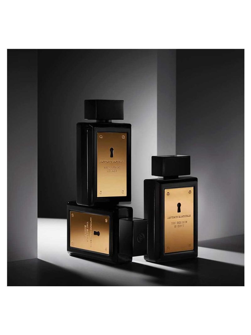 Perfume banderas the golden secret masculino eau de toilette