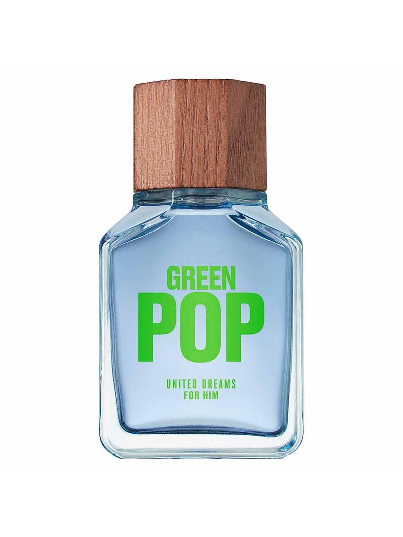 Perfume benetton green pop united dreams masculino eau de toilette