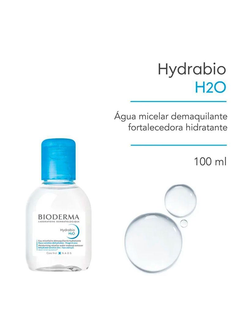 Bioderma Hydrabio H2o água Micelar 100ml