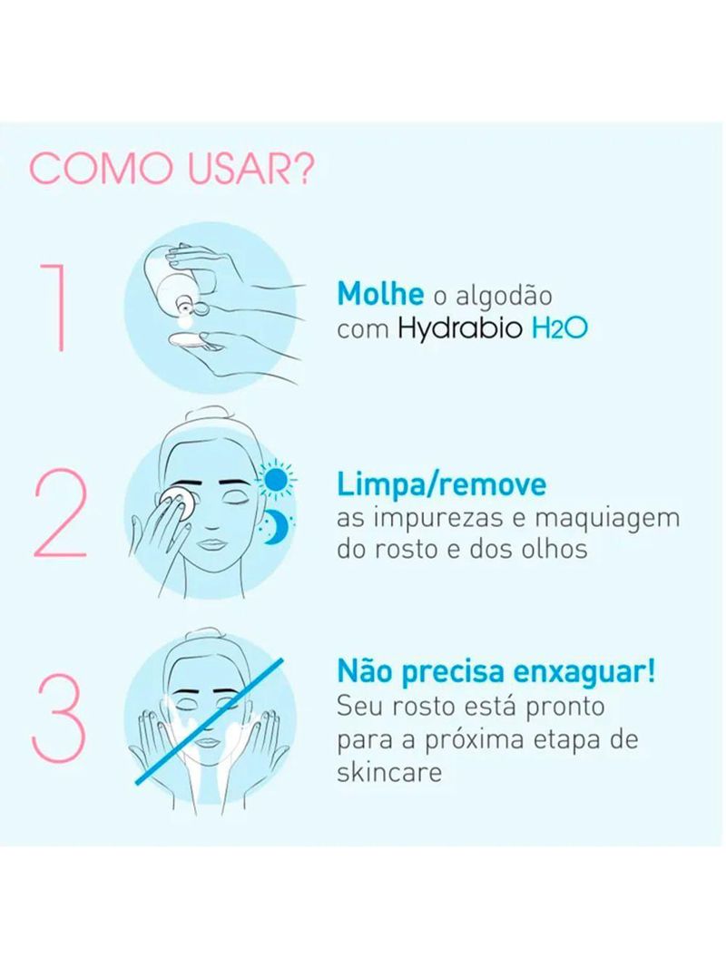 Bioderma Hydrabio H2o água Micelar 100ml