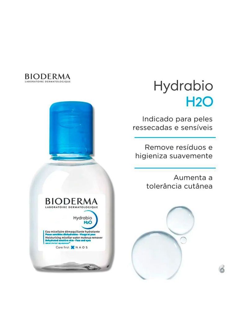 Bioderma Hydrabio H2o água Micelar 100ml