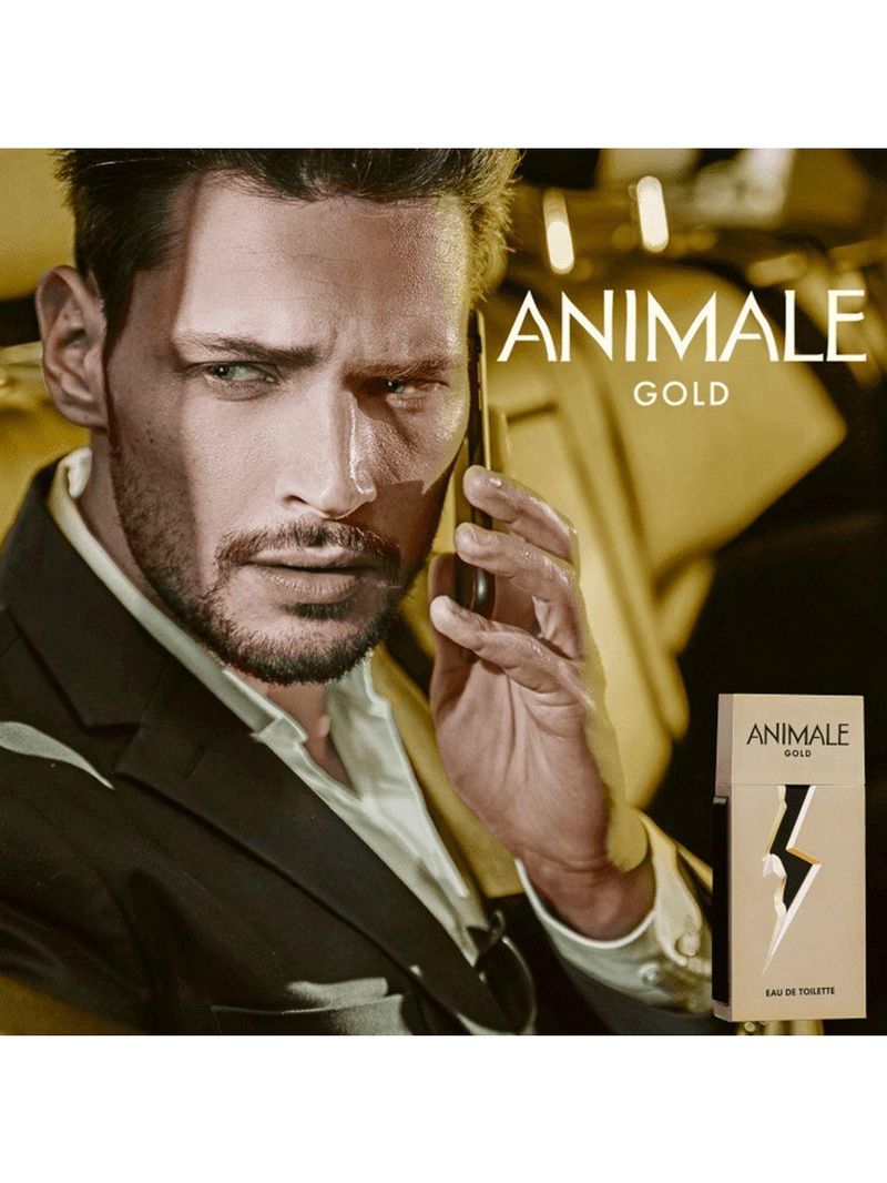Animale Gold Eau De Toilette Perfume Masculino 100ml